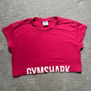 Gymshark Fraction Crop Top - Hot Pink